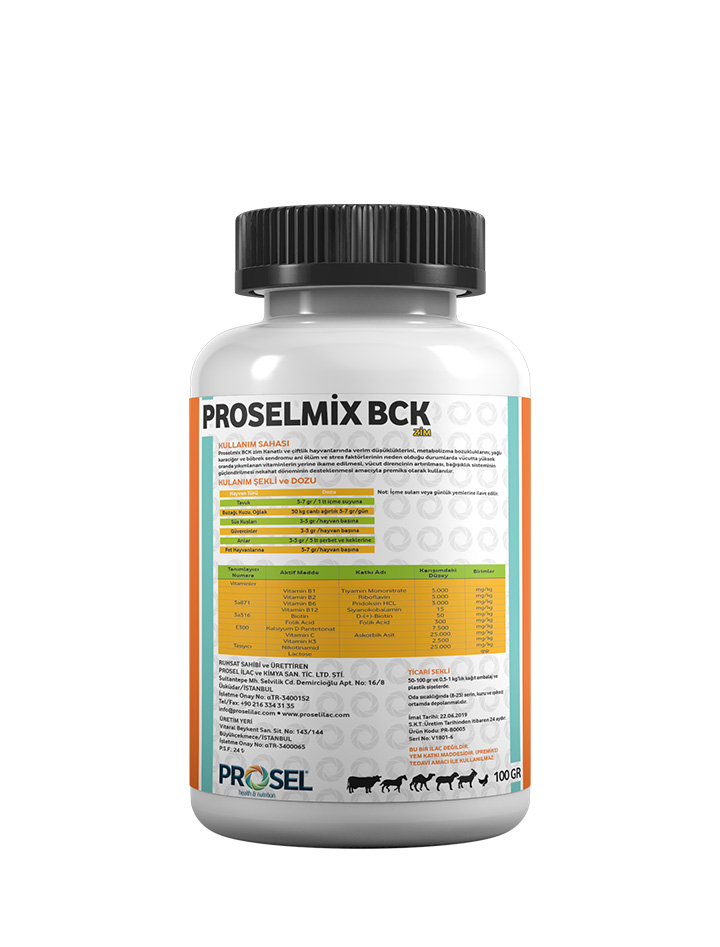 Prosel İlaç - Proselmix BCK